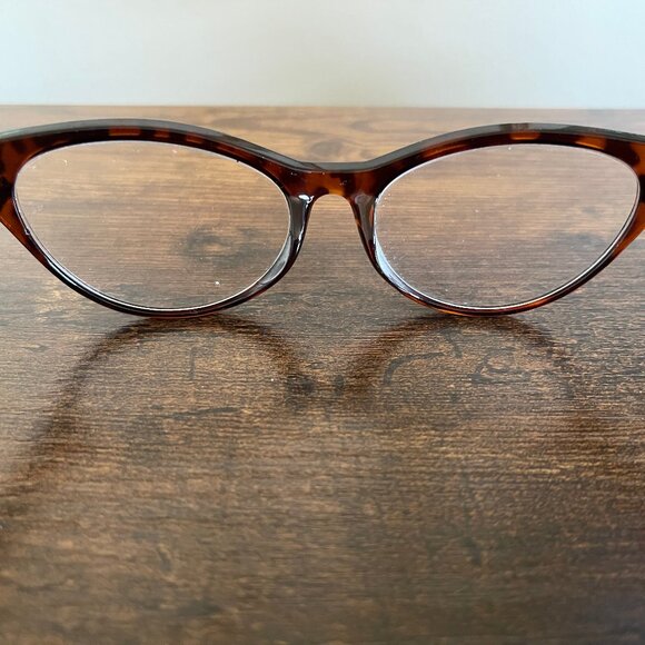 Betsey Johnson Cat Eye Frames Only Tortoiseshell Brown Women’s Glasses Designer - Picture 6 of 9